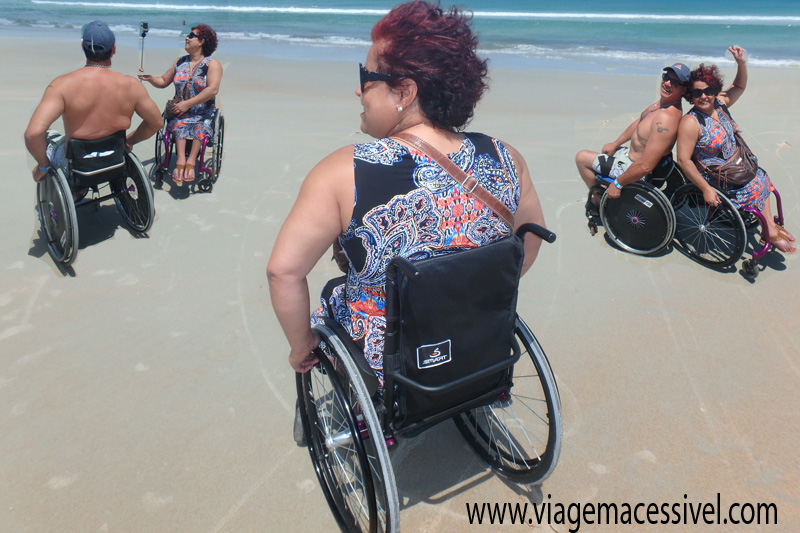 Vejam a praia PERFEITA para cadeirantes!! Vivenciei um momento único nessa praia, a sensação de liberdade!
