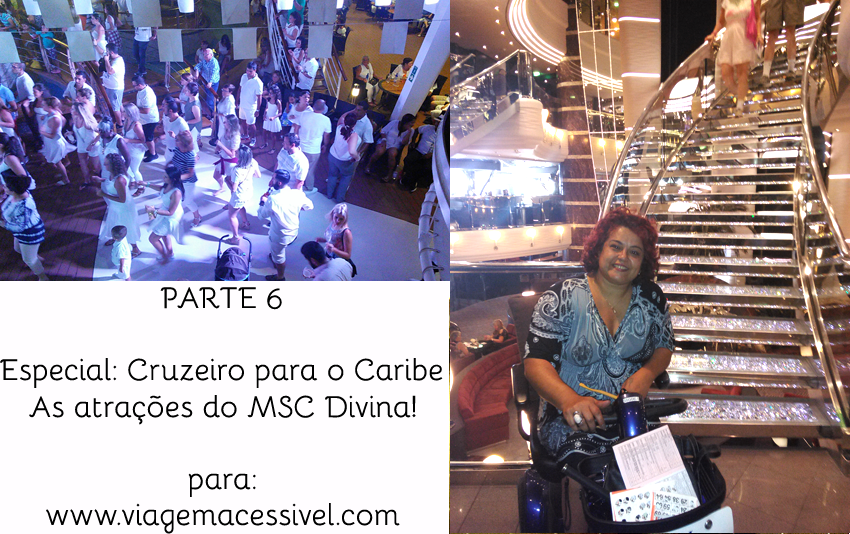 Parte 6: Especial: Cruzeiro para o Caribe! Conheça as diversas atrações dentro de um Cruzeiro, muita música!