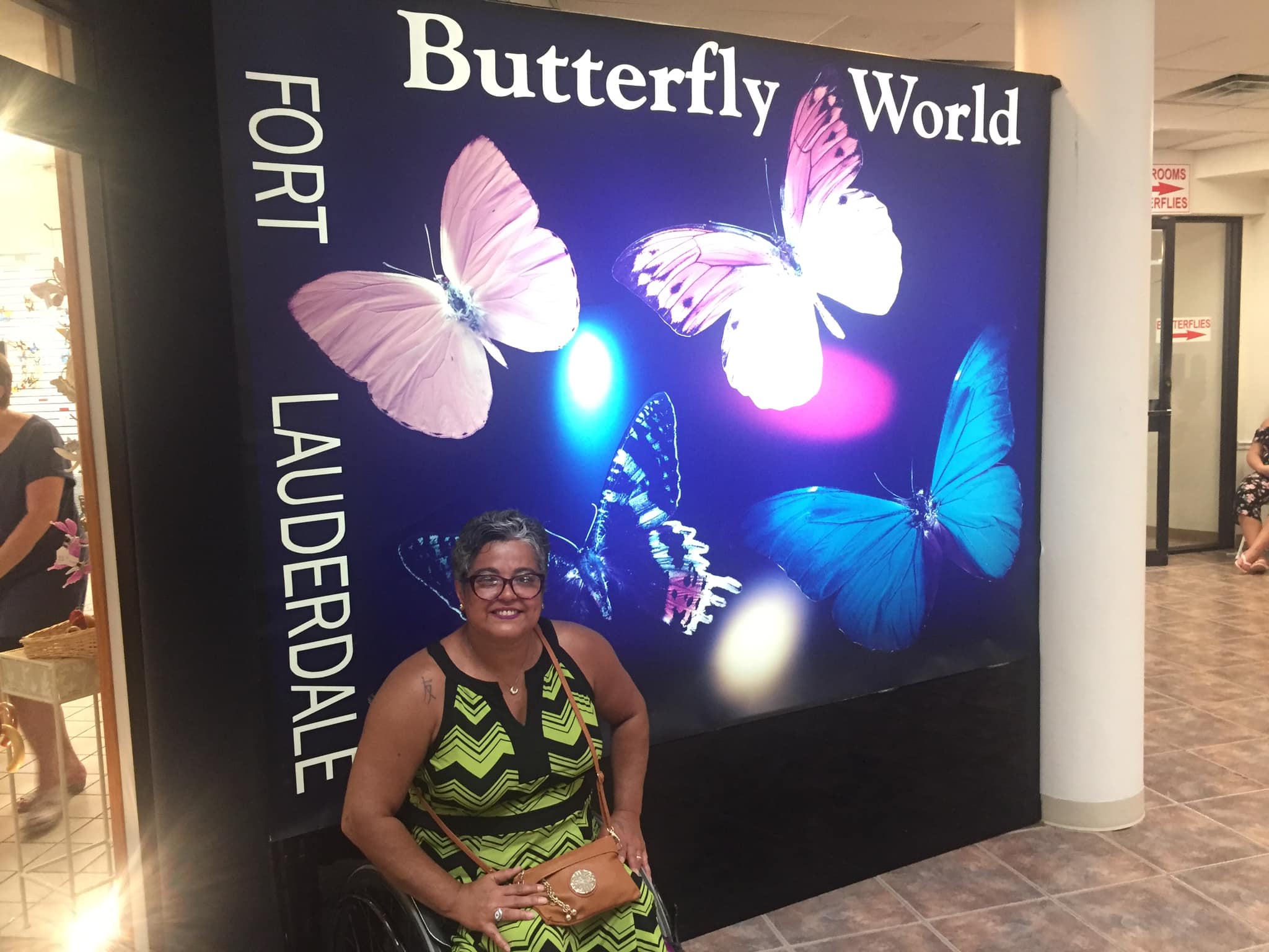 Butterfly World um lindo lugar com muitas borboletas!!!