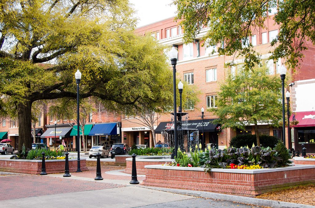 Downtown de Columbus na Georgia – Muito lindo!