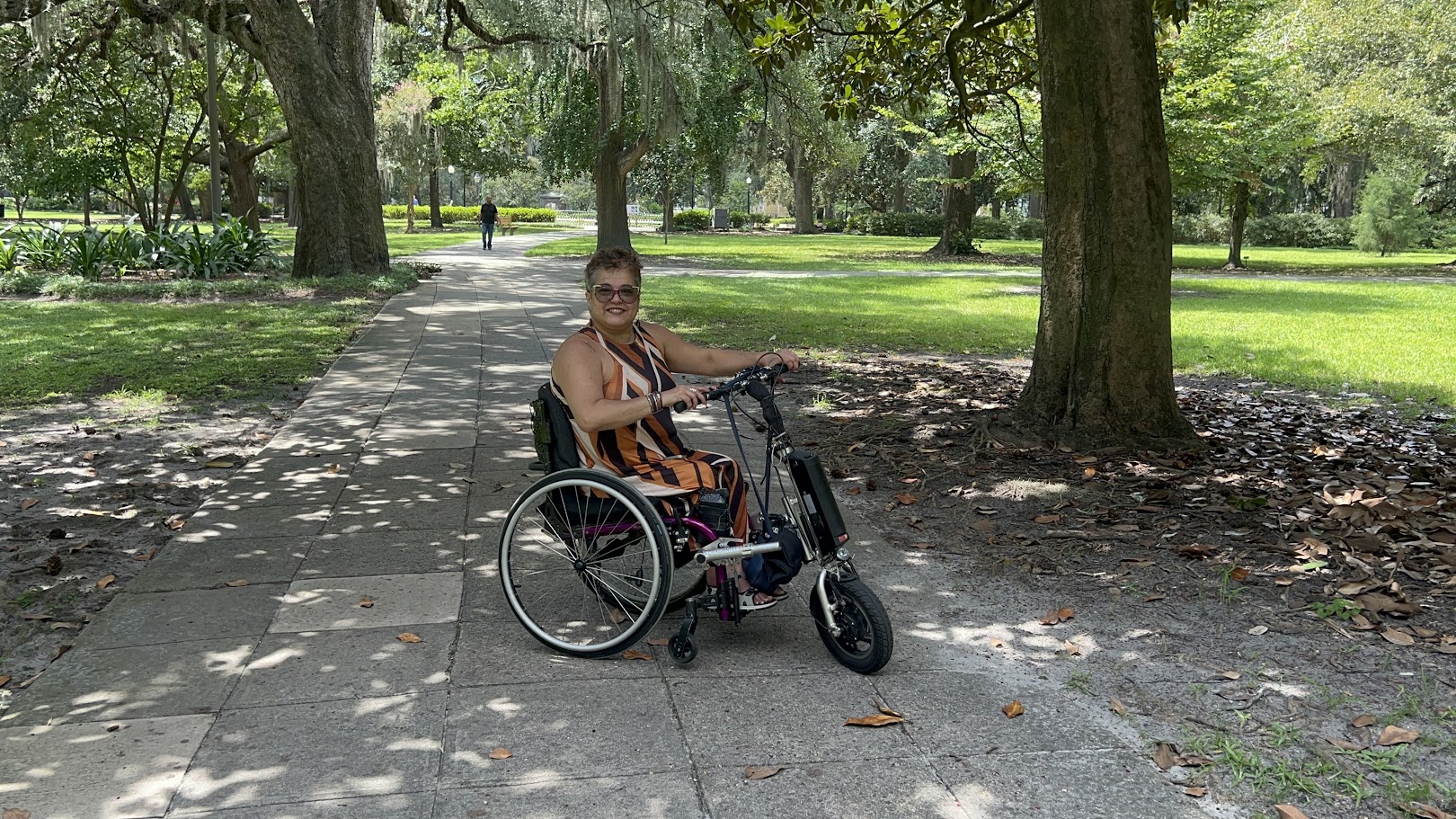 Lindo Forsyth Park em Savannah